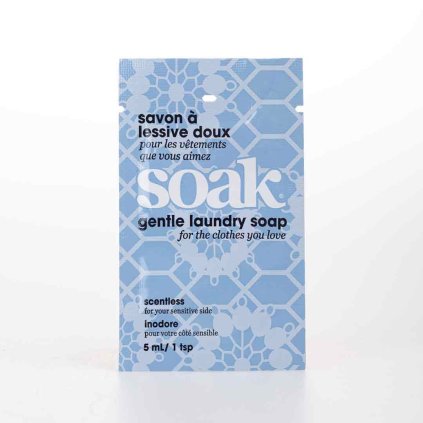 Jemný prací gel SOAK 5 ml - Scentless