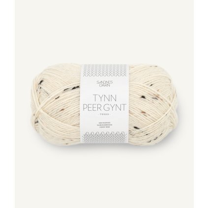 Sandnes Garn Tynn Peer Gynt 2523 - Natur tweed
