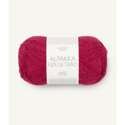 Sandnes Garn Alpakka Følgetråd 4255 - Rumba red