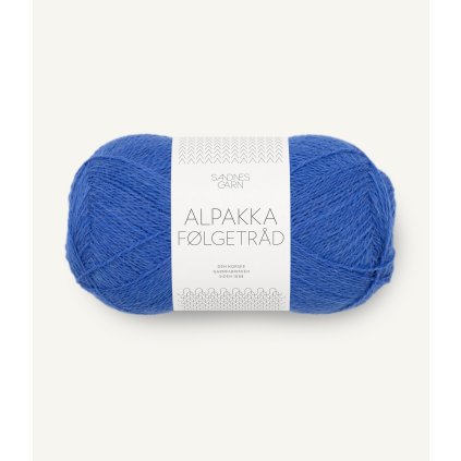 Sandnes Garn Alpakka Følgetråd 5845 - Dazzling blue