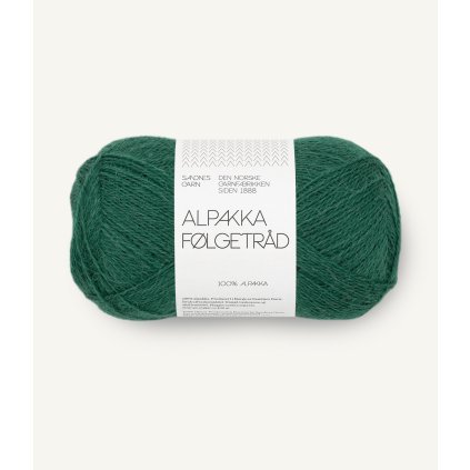 Sandnes Garn Alpakka Følgetråd 7772 - Rain forest