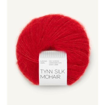 Sandnes Garn Tynn Silk Mohair 4219 - True red