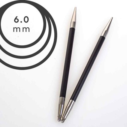 Jehlice kruhové výměnné ChiaoGoo FORTÉ - 6.00 mm
