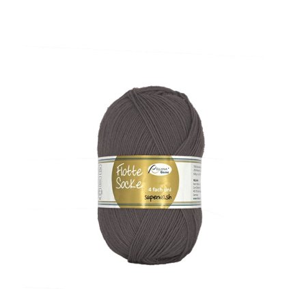 Rellana Garne Flotte Socke 4f. Uni 928 - dark brown