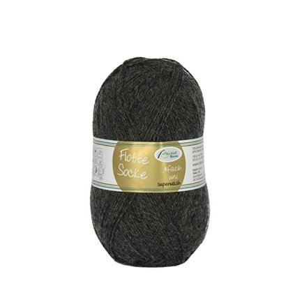 Rellana Garne Flotte Socke 4f. Uni 958 - anthracite melange