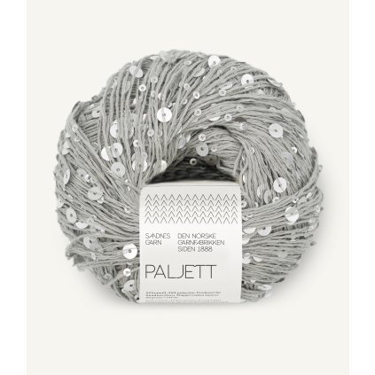 Sandnes Garn Paljett 1120 - Silver spoon