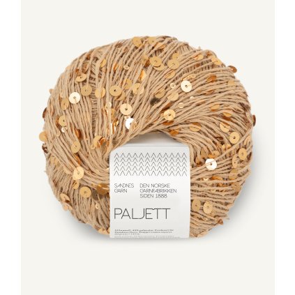 Sandnes Garn Paljett 2242 - Gold digger