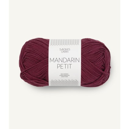 Sandnes Garn Mandarin Petit 4372 - Dyp burgunder