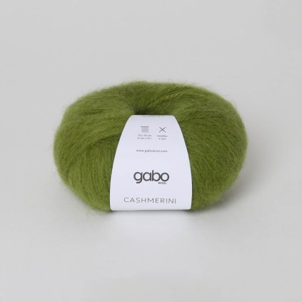 Gabo wool Cashmerini 5591 - Green avokado