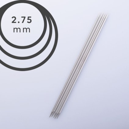 Ponožkové jehlice ChiaoGoo - 2.75 mm