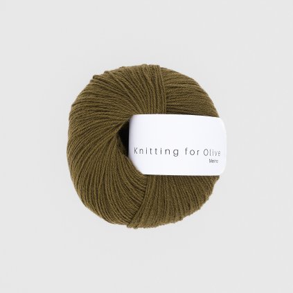 Knitting for Olive Merino - Green ocher
