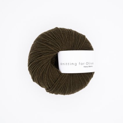 Knitting for Olive Heavy Merino - Olive brown