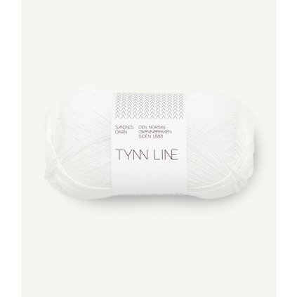Sandnes Garn Tynn Line 1001 - True White