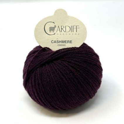 Cardiff cashmere Classic 741 - shiraz