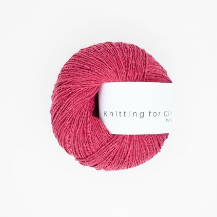 Knitting for Olive Pure silk - Raspberry Red