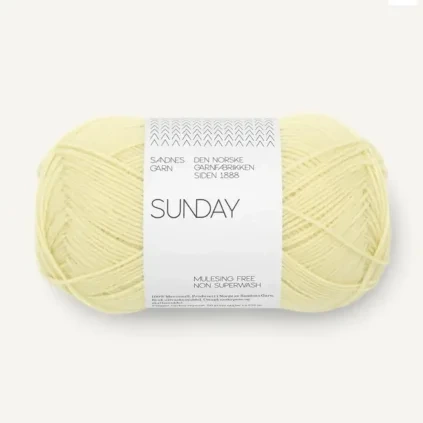 Sandnes Garn Sunday 9602 - Lemonade