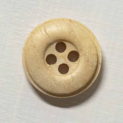 Knoflík Drops 501 - dřevěný 20 mm