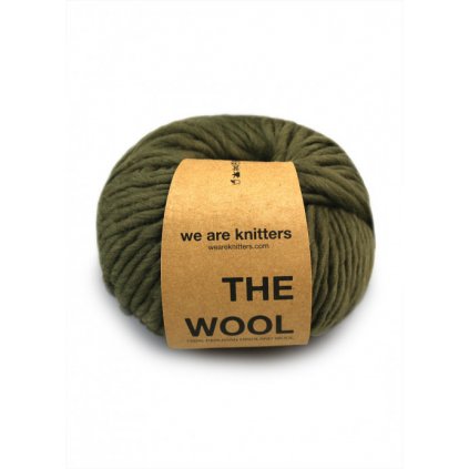 skein wool knitting olive olive EN 01