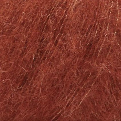 Brushed Alpaca Silk 24 - rezavá