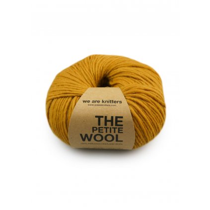 skeins knitting petite wool ochre EN 01