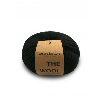 skein wool black EN 01