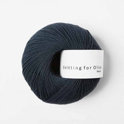 Knitting for Olive Merino - Deep Petroleum Blue