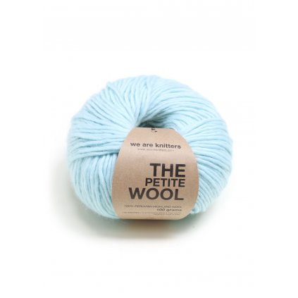 EN petite wool yarn balls knitting aquamarine 1 WAK PET 2201 0