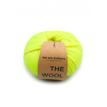 skein wool neon yellow EN 01