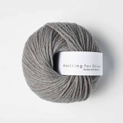 Knitting for Olive Double Soft Merino - Lead