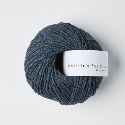 Knitting for Olive Heavy Merino - Deep Petroleum Blue