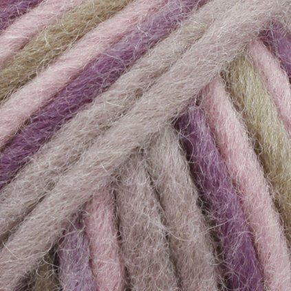 Drops Snow print 42 - fialová fantazie