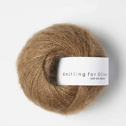 Knitting for Olive Soft Silk Mohair - Brown nougat