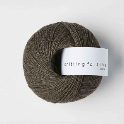 Knitting for Olive Merino - Dark moose