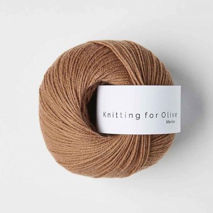 Knitting for Olive Merino - Brown nougat