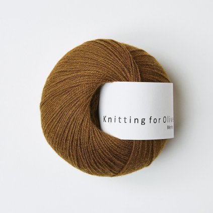 Knitting for Olive Merino - Ocher brown