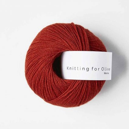 Knitting for Olive Merino - Pomegranate