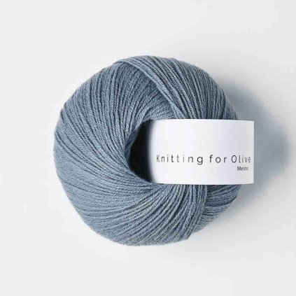 Knitting for Olive Merino - Dusty dove blue