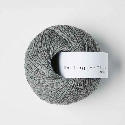 Knitting for Olive Merino - Granite gray
