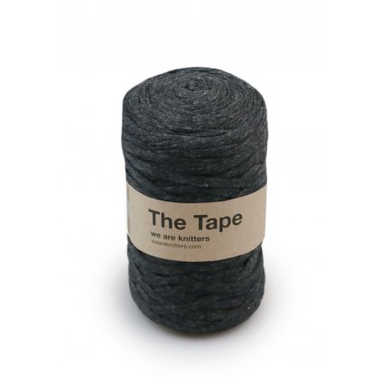 skein knitting tape Dark Grey EN 01
