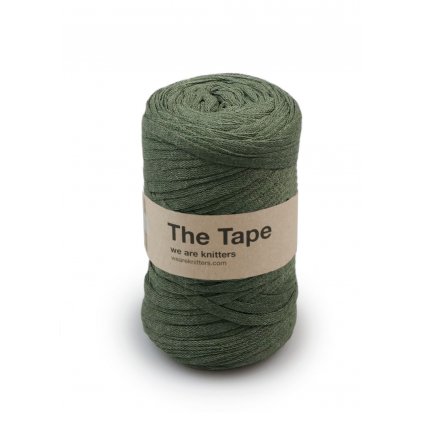 skein knitting tape Olive EN 01