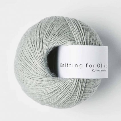 Knitting for Olive Cotton Merino - Soft Aqua
