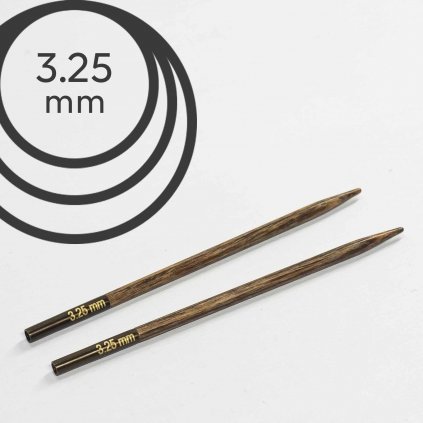 Jehlice kruhové výměnné Knit Pro ginger - 3.25 mm (zkrácené)