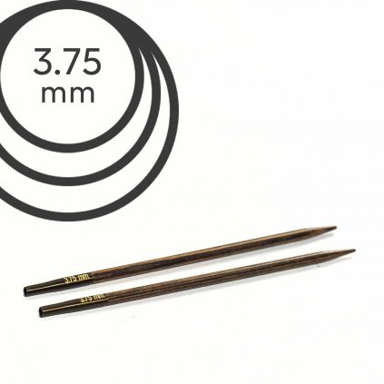 Jehlice kruhové výměnné Knit Pro ginger - 3.75 mm