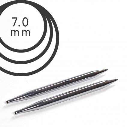 Jehlice kruhové výměnné Knit Pro NOVA METAL - 7.00 mm