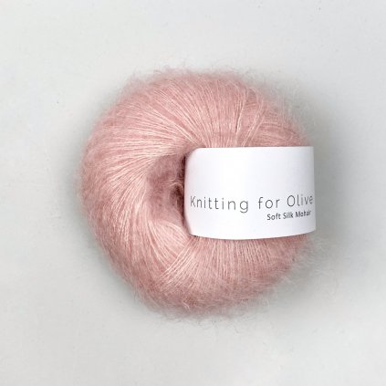 Knitting for Olive Soft Silk Mohair - Poppy Rose