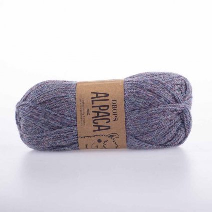 Drops Alpaca MIX 8120 - levandulová modrá