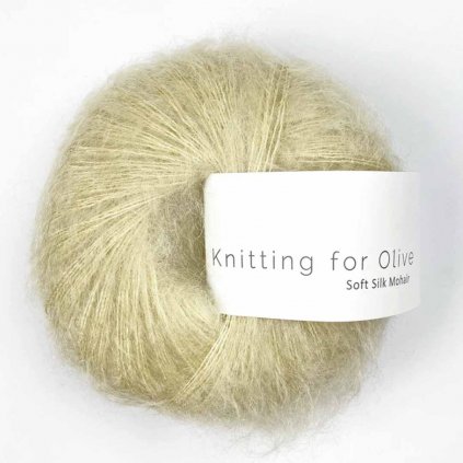 Knitting for Olive Soft Silk Mohair - Dusty Banana