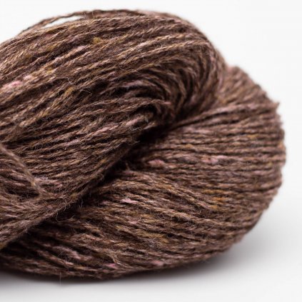 BC Garn Tussah Tweed 38 - brown rose mix