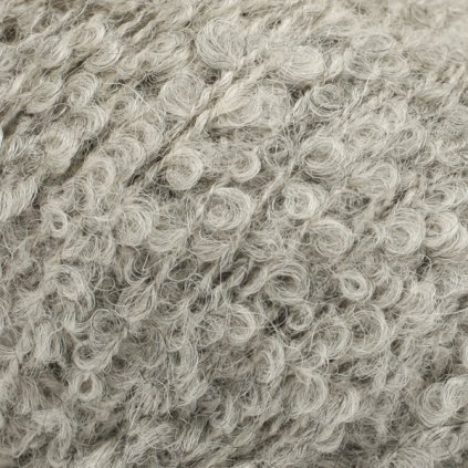 Drops Alpaca Bouclé 5110 - světlá šedá