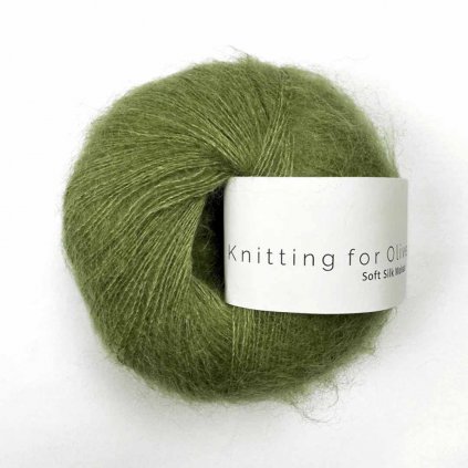Knitting for Olive Soft Silk Mohair - Pea Shoots